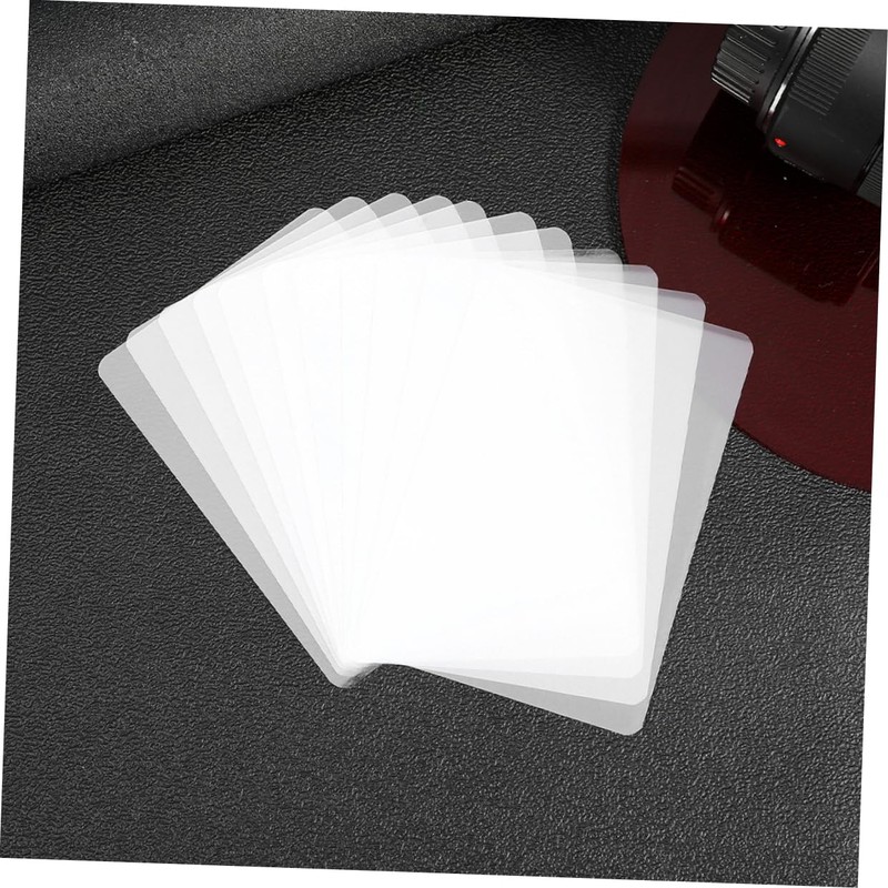STOBOK 200pcs Thermal Laminating Pouches Protective Film for Photos Documents