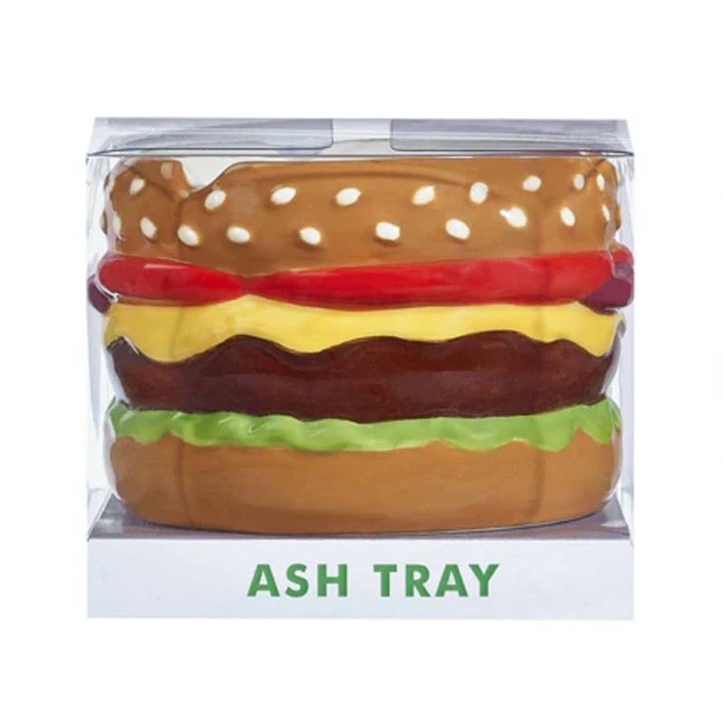 Polystone Ashtray for Home and Office (Cheeseburger)