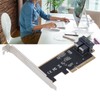 PCIe3.0 X8 to U.2 Adapter Card 64Gbps High Speed PCI