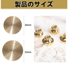 MAEXUS 20mm and 25mm Brass Sealing Stamp Head Solid Color Sealing Stamp Head Mini Seal Decoration Sealing Stamp Head Replacement Parts Wax Print Pattern Handmade