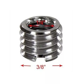 OKDnet Emporium 3/8"-16 to 1/4"-20 reducer bushing