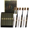 CMHX Extra Soft Toothbrushes Periodontist Design Tapered Bristles for Sensitive