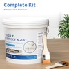 Xmntdo Transparent Waterproof Coating 175 Oz (5 KG), Invisible Waterproof