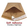 Honeycomb paper padded envelope sealable mailers (100, #0-6" x 9")