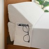 HIGOGOGO Wedge Pillow Headboard/Bed Wedge Pillow for Headboard/Bed Gap Filler