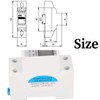 Digital 1-Phase 2 Wire 2P DIN-Rail Electric Meter Electronic KWh