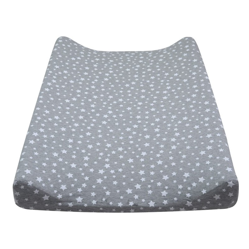 JYOKO Kids Cover for Changing Mat (White Star, 70 x