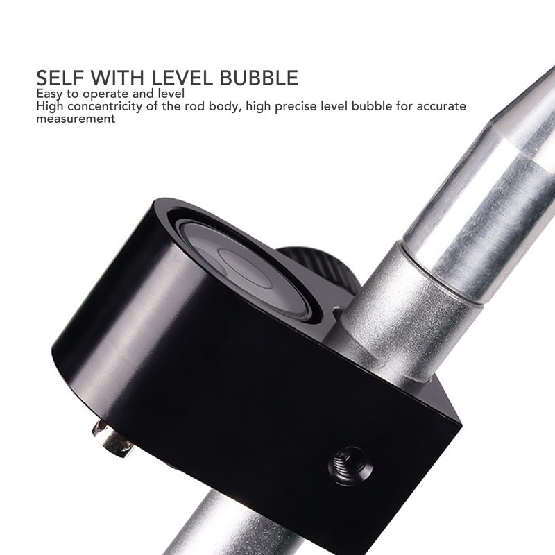 Prism Pole 4 Section Universal 1/4in Thread Aluminum Alloy Total