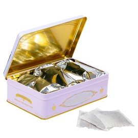 New English Teas Queen Elizabeth II Tea Tin with 72 Assorted Teabag Selection