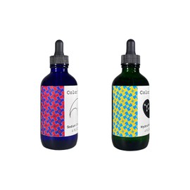 Color Tree's 240ml/8oz Chlorine Dioxide CDS Kit - 28% (22.4%) Sodium Chlorite and Either 4% Hydrochloric Acid or 50% Citric Acid - Two 4oz Glass Bottles (4% Hydrochloric Acid)