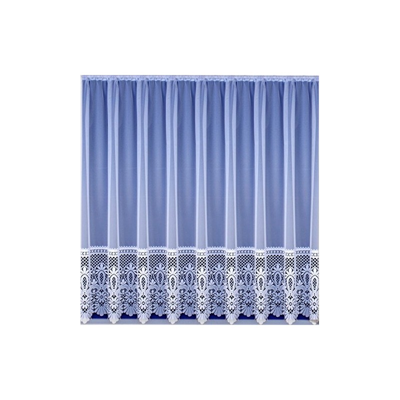 Brazil net curtain 42" drop - sold by the meter