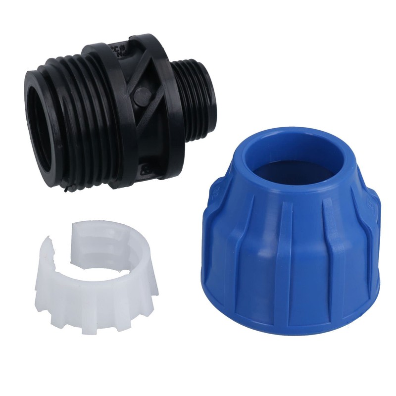 32mm x 1" MDPE Male Adapter Compression Coupling Fitting Water