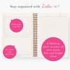 Lola Design - Large Spiral Notebook Organiser, Botanical Hummingbird Design