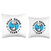 Silly Goose Club Funny Cute Cartoon Animal Big Eyes Throw