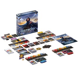 Brandon Sanderson's Mistborn Deckbuilding Game - Forge Alliances in Epic Metal-Burning Battles - Cooperative Card Game - Immersive Strategic Gameplay - 1 to 4 Players, Ages 13+