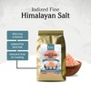 Pacific Pelican Iodized Himalayan Pink Salt | Fine Grain, Unrefined,