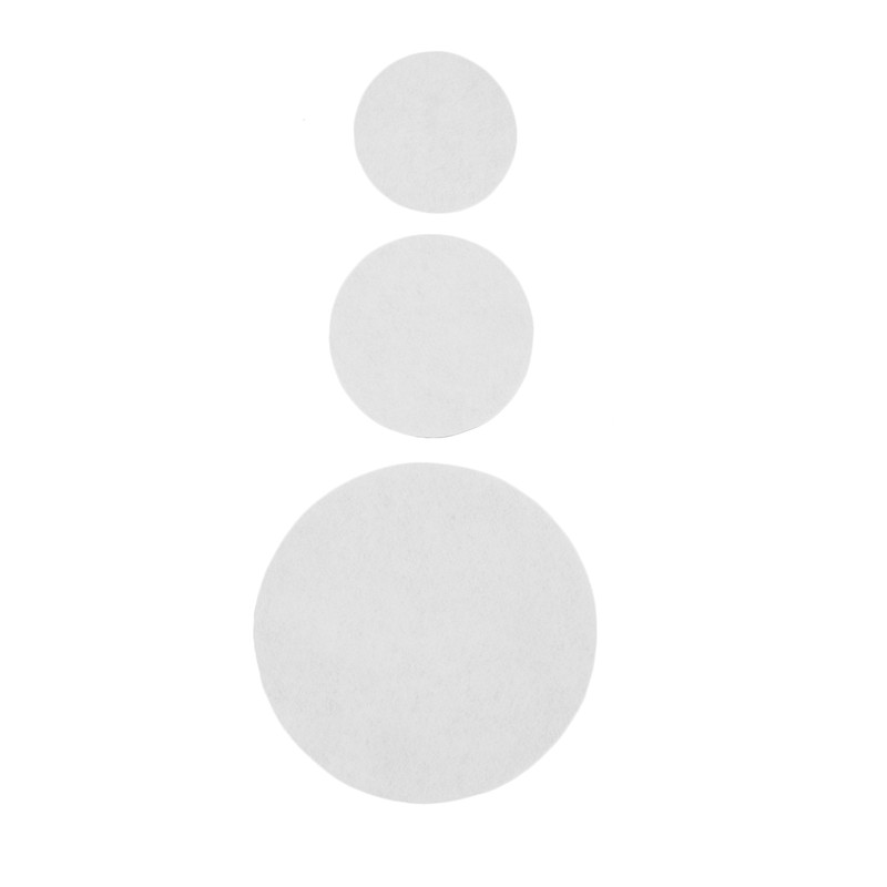 72 Pcs Felt Plate Dividers White Thick Soft Washable Reusable