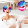 Beavorty Shower Cap Women's Curly Hair Reusable Large Elastic Comfortable