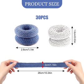 Pack of 30 Finger Bandages, Finger Bandages, Finger Bob, Stretchy Finger Plasters, Universal Finger Cots Finger Protectors, Finger Plasters, Fingertip Protector for Work, Kitchen, Finger Protection