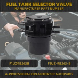 Dasbecan F1UZ-9B263-B Fuel Tank Selector Valve Compatible with Ford F150 F250 F350 E250 E350 1987-1997 Replace F1UZ9B263B Reservoir Tank Selector Valve Assembly
