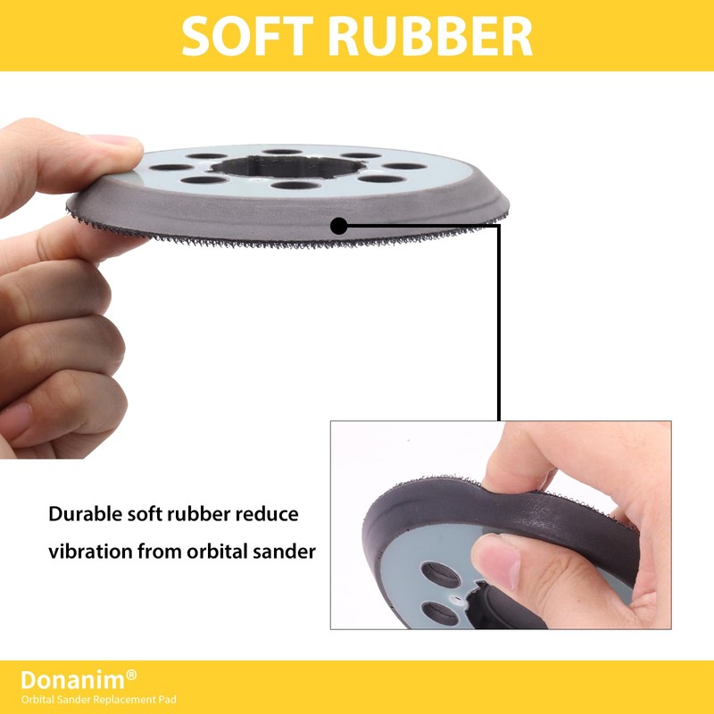 2 Pack Sander Pad for DWE64233 N329079, 5 Inch Hook