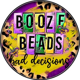 Mardi Gras Wreath Sign, Wreath Sign for Mardi Gras, Let the Good Times Roll, Crawfish Season, Fat Tuesday, Party, Louisiana, Tis the Season