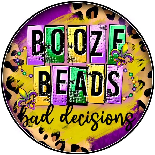 Mardi Gras Wreath Sign, Wreath Sign for Mardi Gras, Let