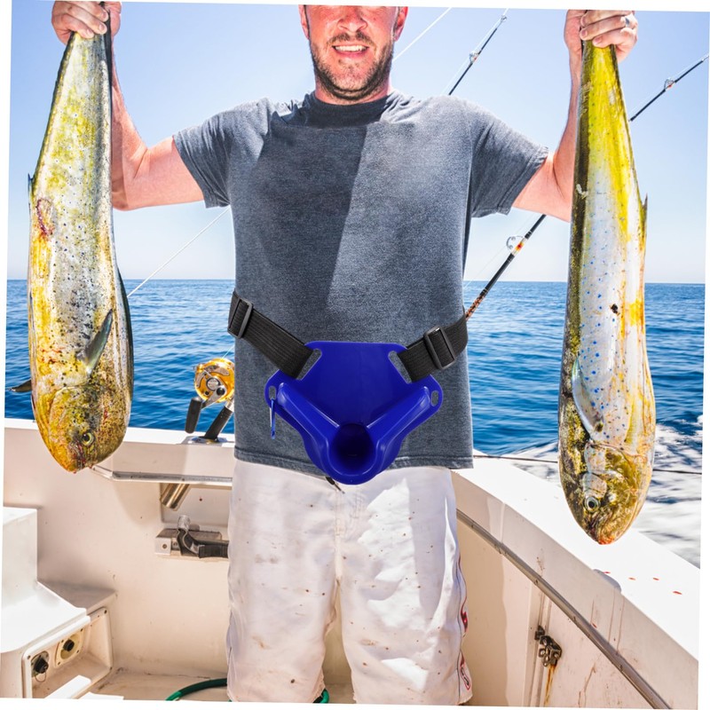 WOONEKY Adjustable Padded Fishing Fighting Belt with Waist Support for