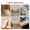 ELW Import Tooling Leather - Cinturón natural de cuero curtido