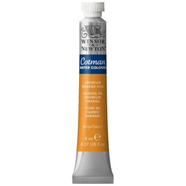 Winsor & Newton Cotman Watercolour Paint Tube - Cadmium Orange Hue
