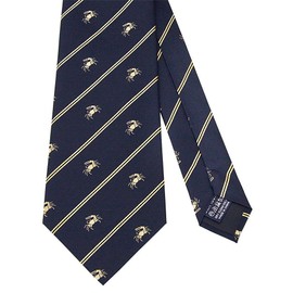 [COLORATA] Carolata Sea Life Pattern Necktie (100% Silk / Jacquard Woven), Animal Pattern, Animal Pattern, 57.1 x 3.3 inches (145 x 8.5 cm), Gift Present, navy, Free size
