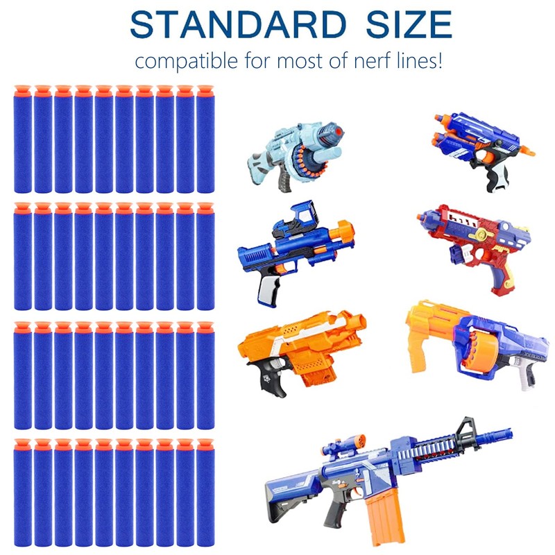 BOROLA 100 Pack Suction Cup Sponge Rounds Compatible with Toy