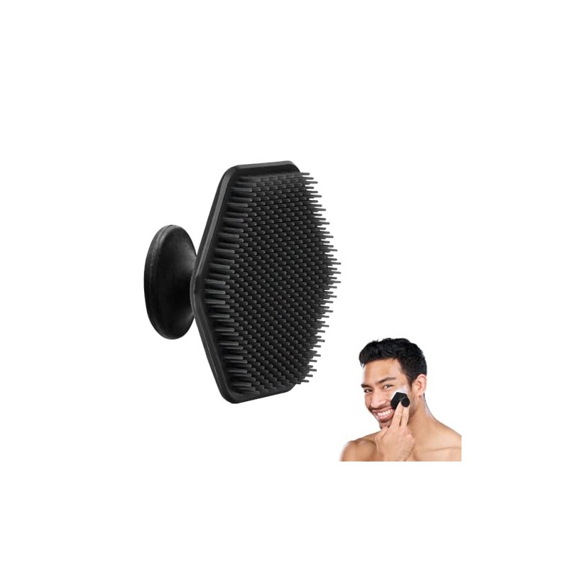 BAYLOVE Cepillo de Limpieza Facial de Silicona, Cepillo Limpiador Facial
