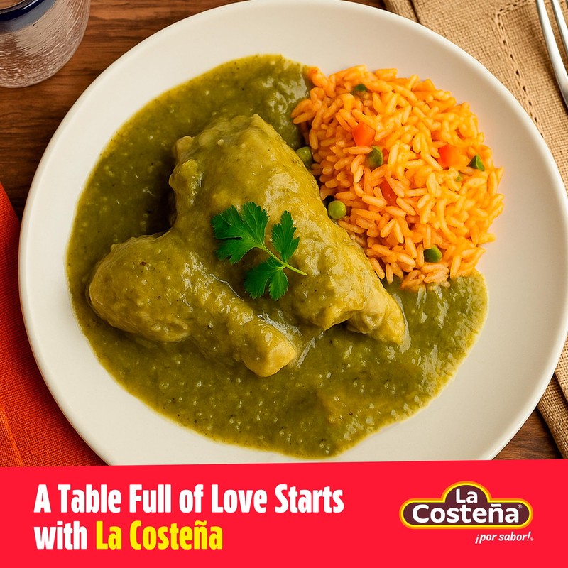 La Costeña Green Mole Sauce - Traditional Paste with Serrano