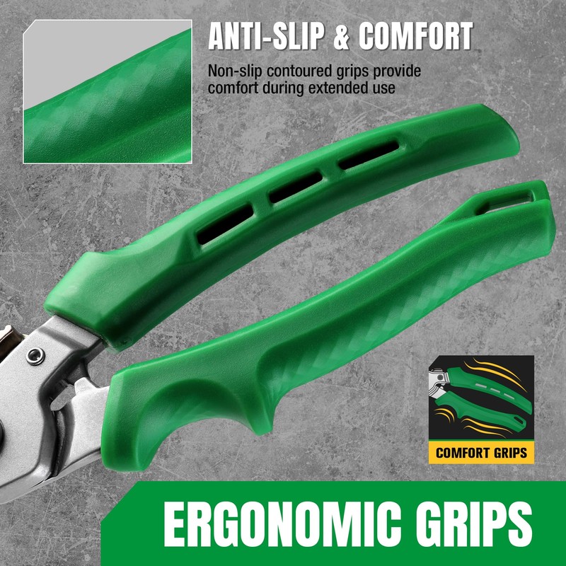 SK 8" Heavy Duty Scissors, All Purpose Shears, Drop Forged