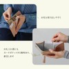 [Kiocciola] Mini Wallet Clasp Purse Tri-fold Genuine Leather Compact Wallet