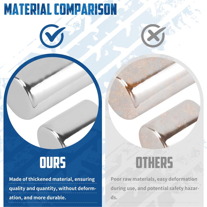 Docking Hardware Covers Kit Fit for Harley Touring 2009-Later Chrome