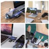 SD Card Reader, Seminer 6-in-1 USB C/Micro/USB Memory Reader Camera