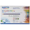 Giotto Supermina 36 Pastelli a Colouri, Assortiti, Pack of 36,