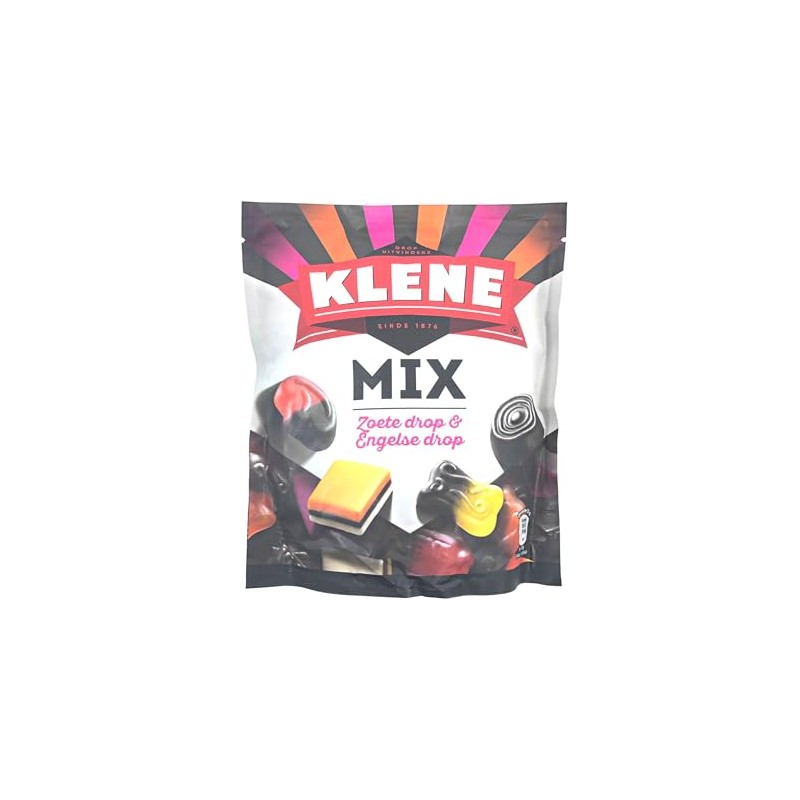 Klene Liquorice Mix Zoete Drop & Engelse Drop Sweet Liquorice