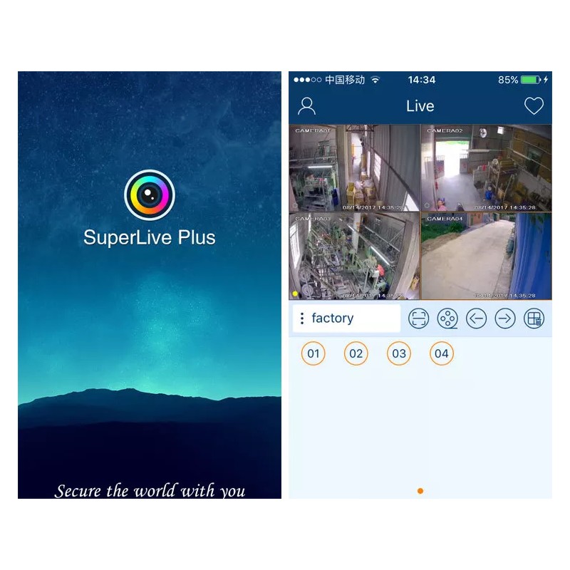TVT TD-2108TS-CL Superlive Pro App TVI, CVI and AHD 8Ch