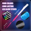 40 Pack Fiber Optic Sticks LED Fiber Wand Glow Fiber
