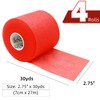 OKTAPE-6214 Underwrap Tape Pre-Wrap Tape (4 Rolls) 2.8 x 10.6
