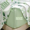 Botanical 6-Piece Queen Bed Sheets Set, Boho Floral Print Brushed