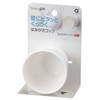 SANEI 歯磨きコップ 吸盤式 壁にくっつける 浮かす収納 衛生的 ホワイト PW6812-W4