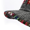 Mens Wide Brim Hat Pattern Outdoor Fishing Bucket Hat Cowboy