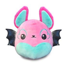 SquishPets Medium Cuddly Toy Hard Plush Bat Plush Toy 19 cm for Cuddling and Playing