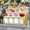VGMiu Flower Display Stand with 12 Buckets, 3 Layers Flower
