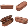 Marc Peter® Vintage Leather Pencil Case with YKK Zip, Pencil