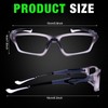 Tallew 1 Set Lensless Protective Glasses with Case Sport Goggles